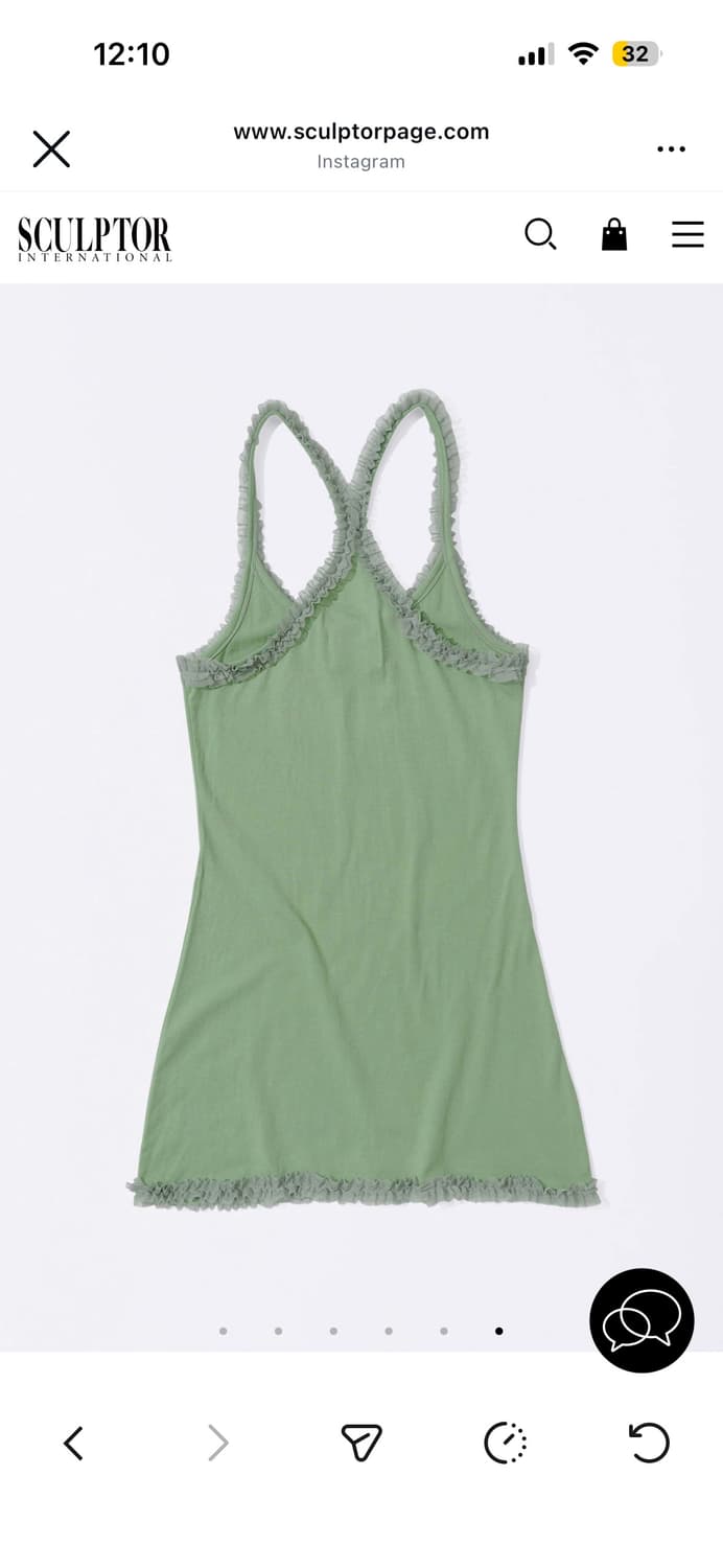 sculptor acid farm mini dress acid green 상품이미지4