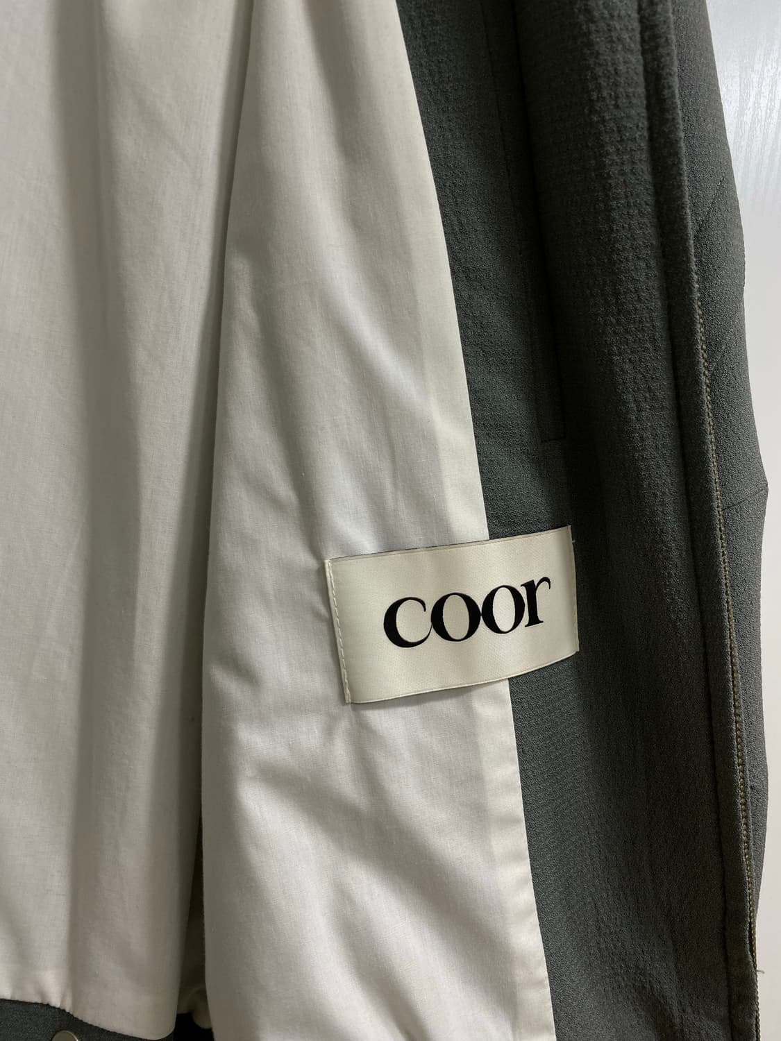 Coor 회색-파랑 자켓  상품이미지3