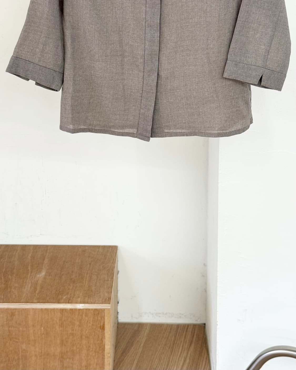 마가렛 호웰 스톤 린넨 숏 슬리브 버튼 셔츠 상품이미지5