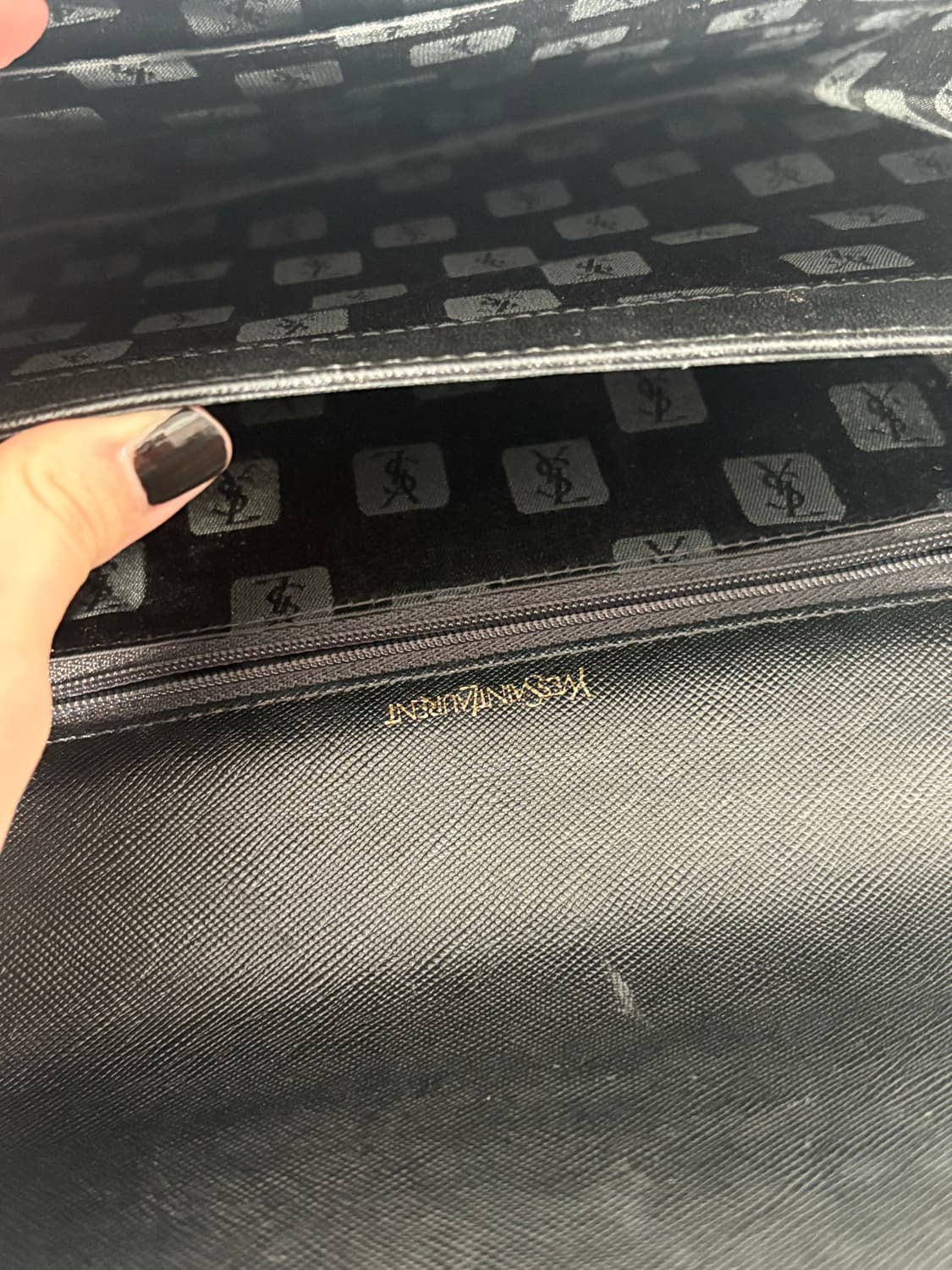 생로랑 빈티지 메일백 상품이미지4