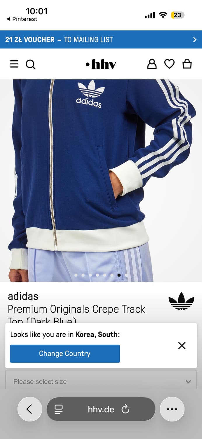 Adidas 프리미엄 오리지널 다크블루 상품이미지6