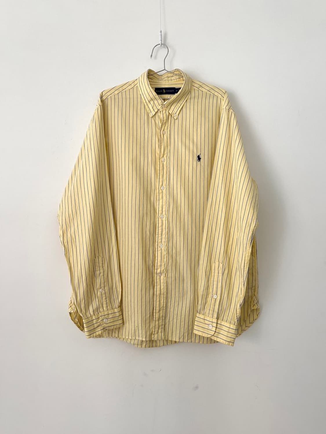 RALPH LAUREN stripe shirt / yellow 상품이미지1