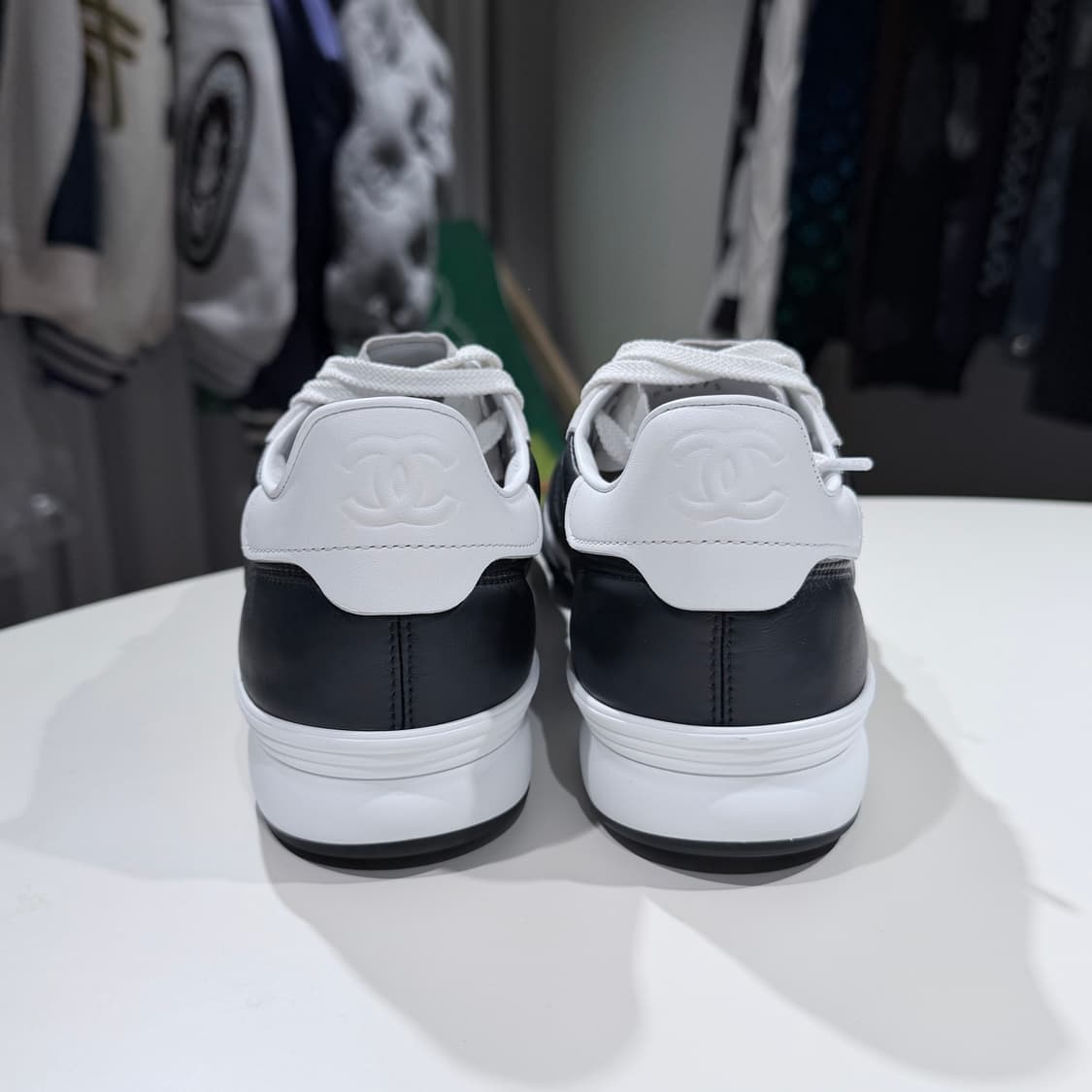 (A+/41) / 26년 CC로고 퀄팅로고 스니커즈 신발 상품이미지5