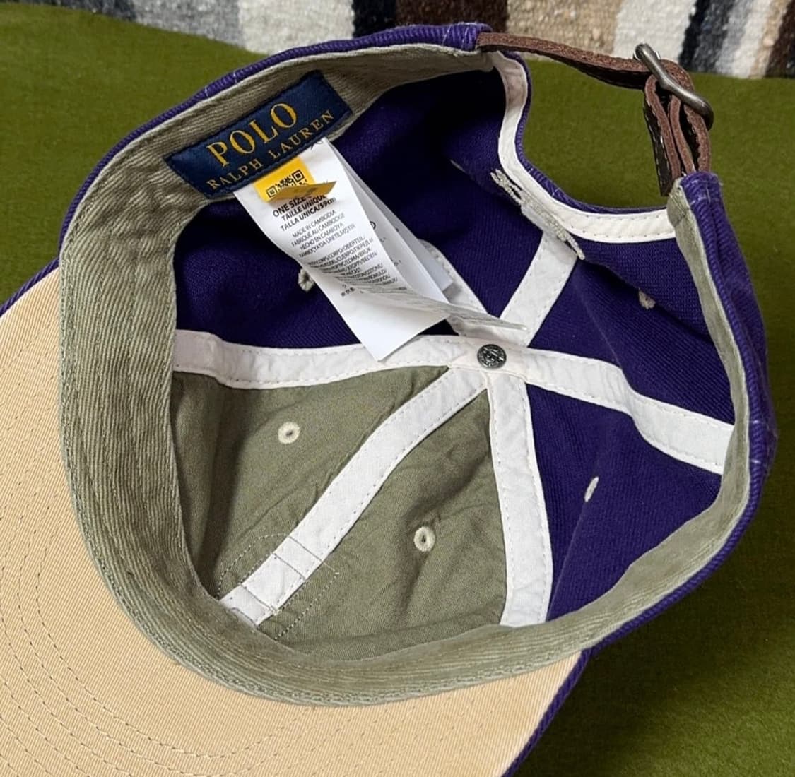 폴로 아플리케R 트윌볼캡 김우빈 모자 상품이미지5