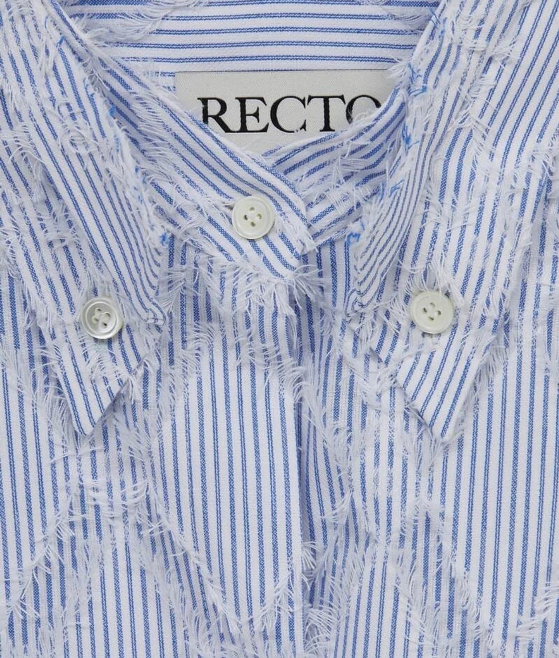 렉토 보헤미안 테슬 스트라이프 셔츠 상품이미지6