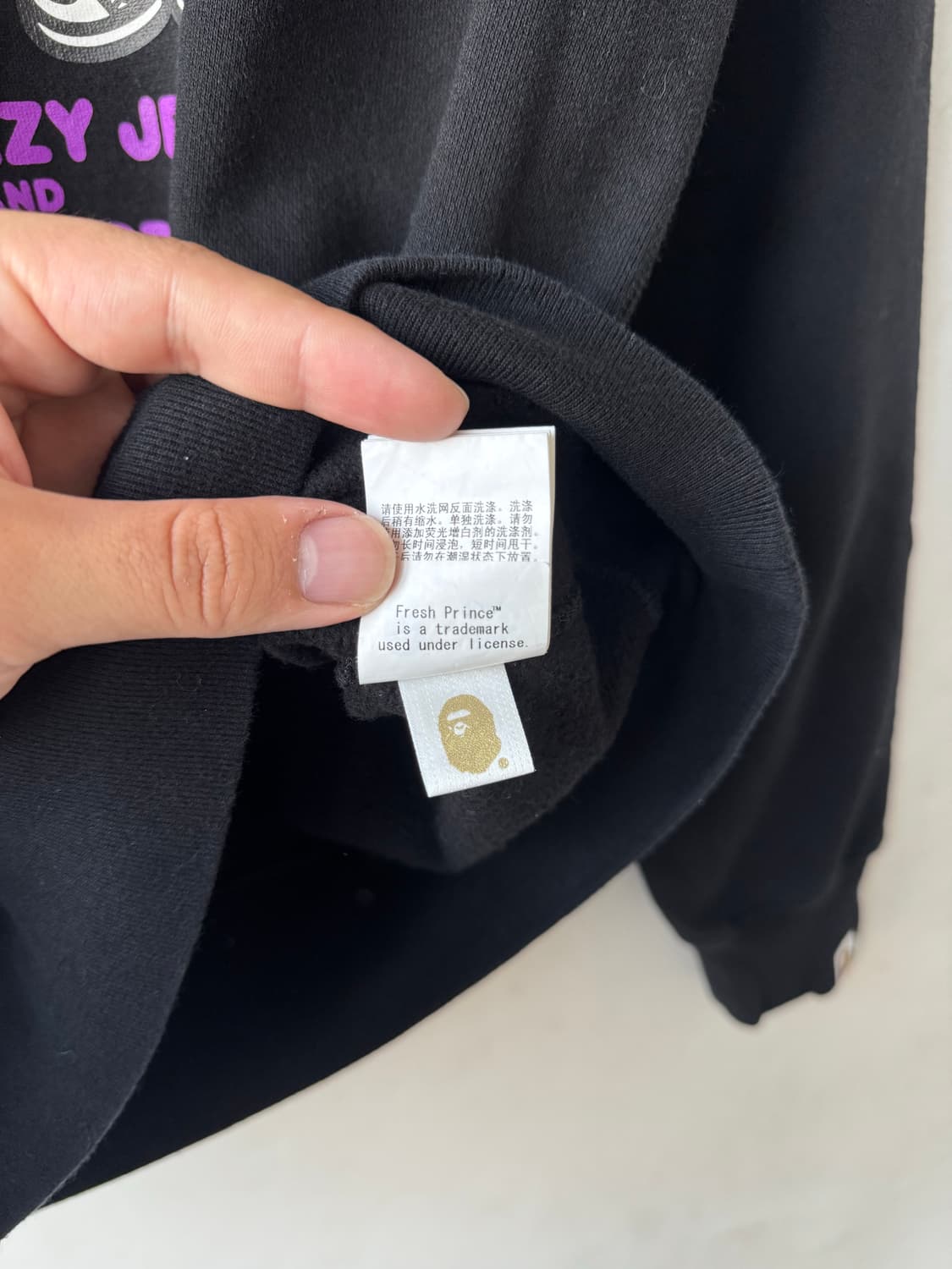 베이프 x Fresh Prince 맨투맨 상품이미지7