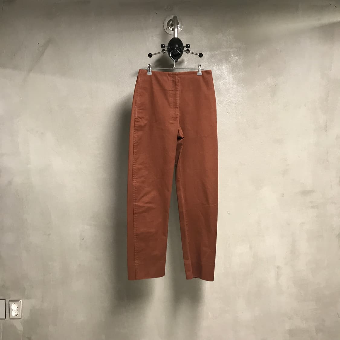 르메르 버건디 코튼 팬츠 34 상품이미지1