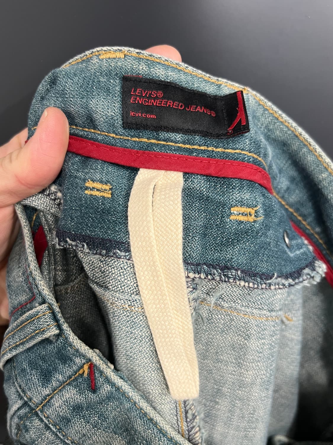 Levis 리바이스 엔지니어드 진 와이드핏 데님 팬츠 상품이미지7