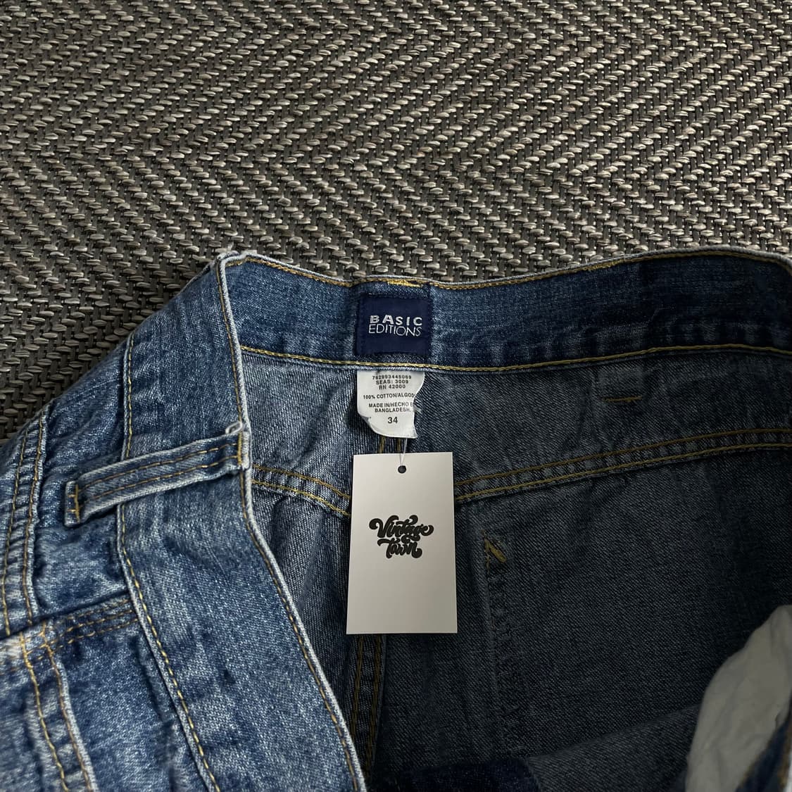 USA 오리지날 데님 버뮤다 워크 팬츠o 2947 상품이미지4