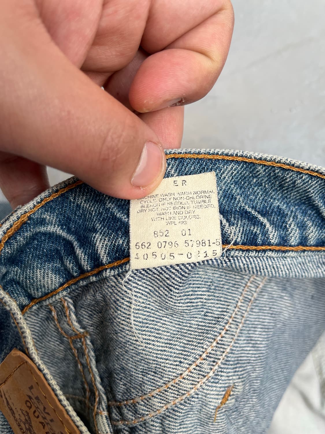 1990s Levis 505 Regular Fit Jeans 상품이미지10