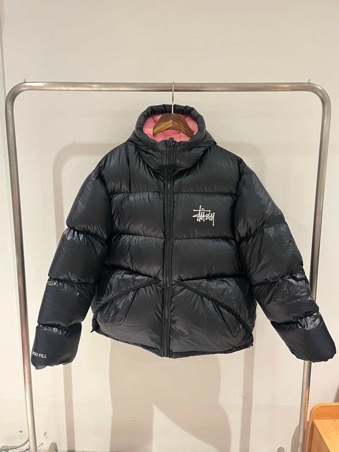 Stussy Micro Ripstop Down Parka Black 상품이미지1