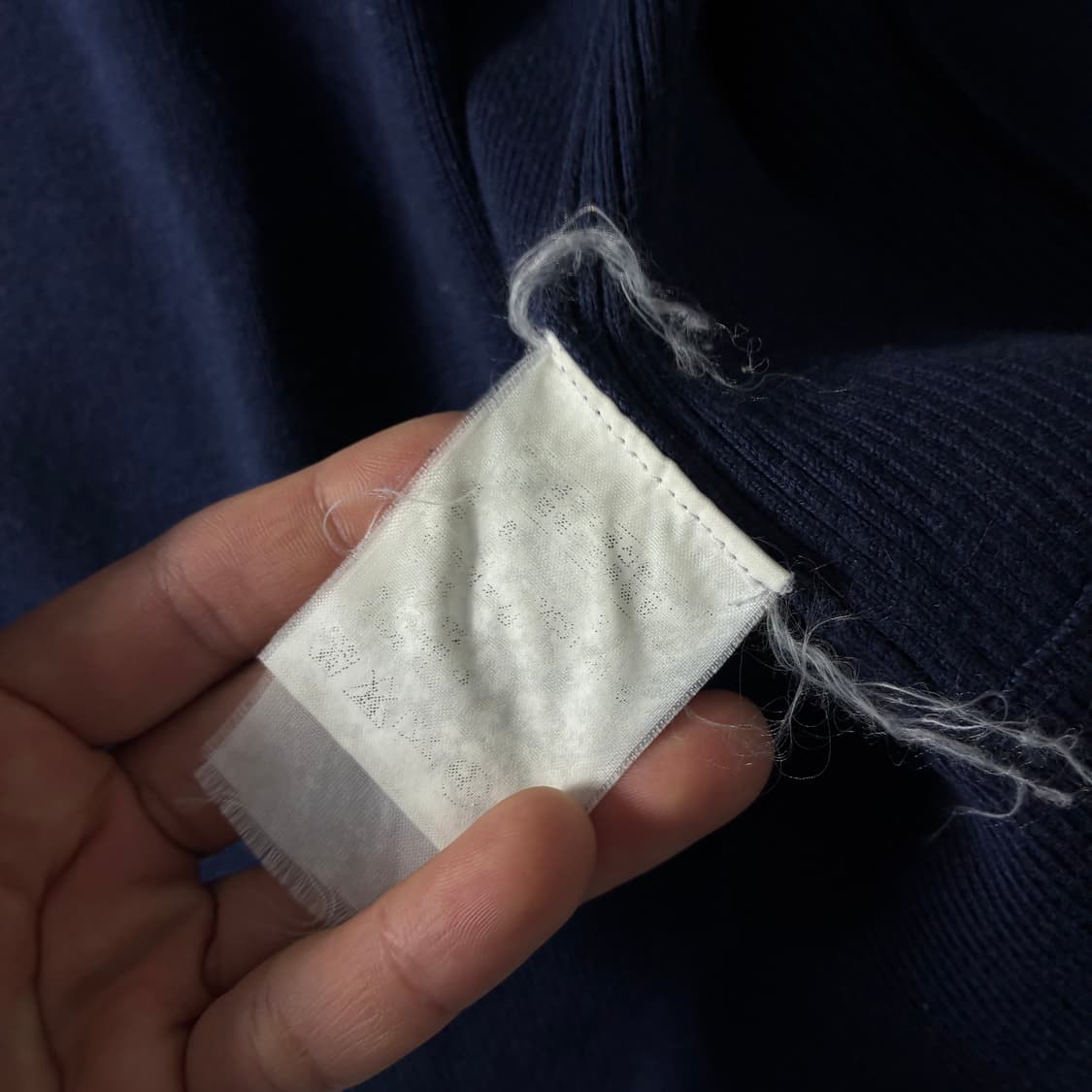 Polo  폴로 랄프로렌 자수 코튼 네이비 투웨이 집업 자켓   상품이미지5