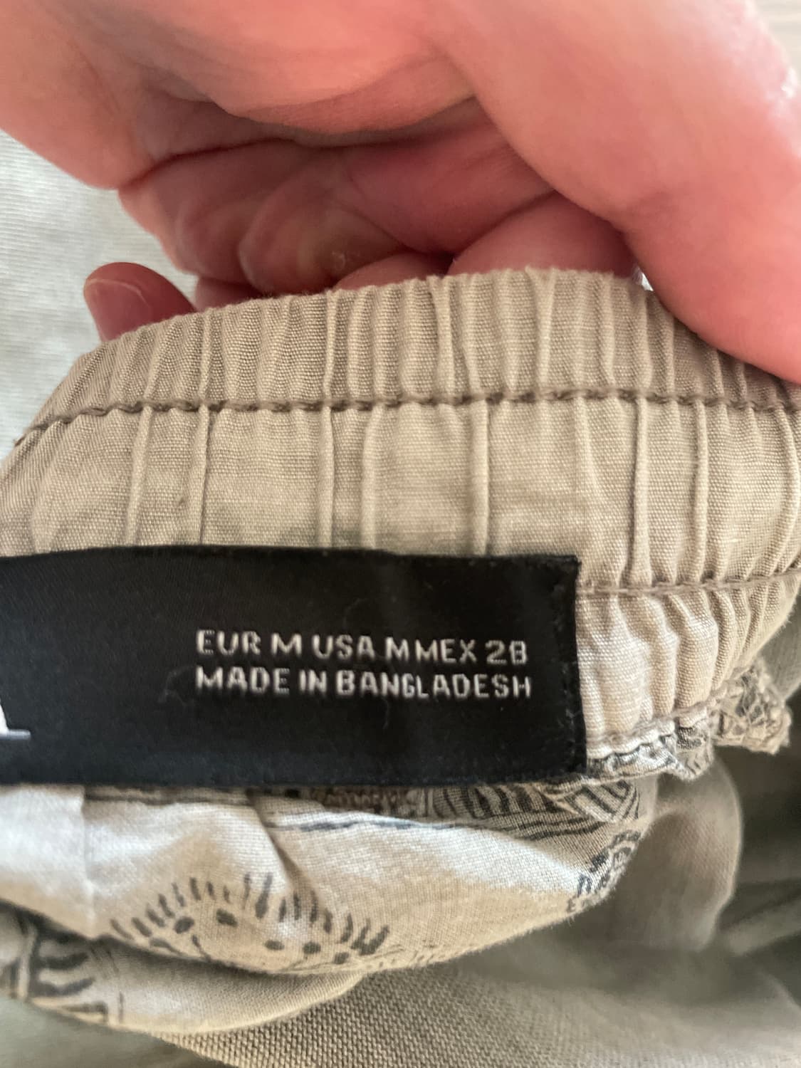 자라 면반바지 상품이미지3