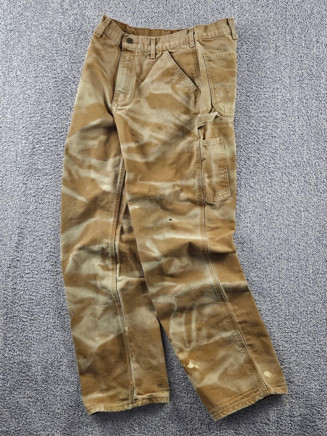 칼하트 다잉커스텀 덕 캔버스 카펜터 워크 팬츠 (32X32)/ 11059 상품이미지2