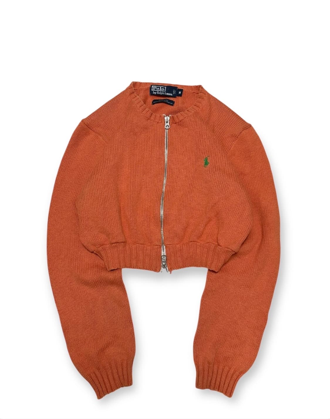 폴로 랄프로렌 커스텀 크롭 니트집업 상품이미지1