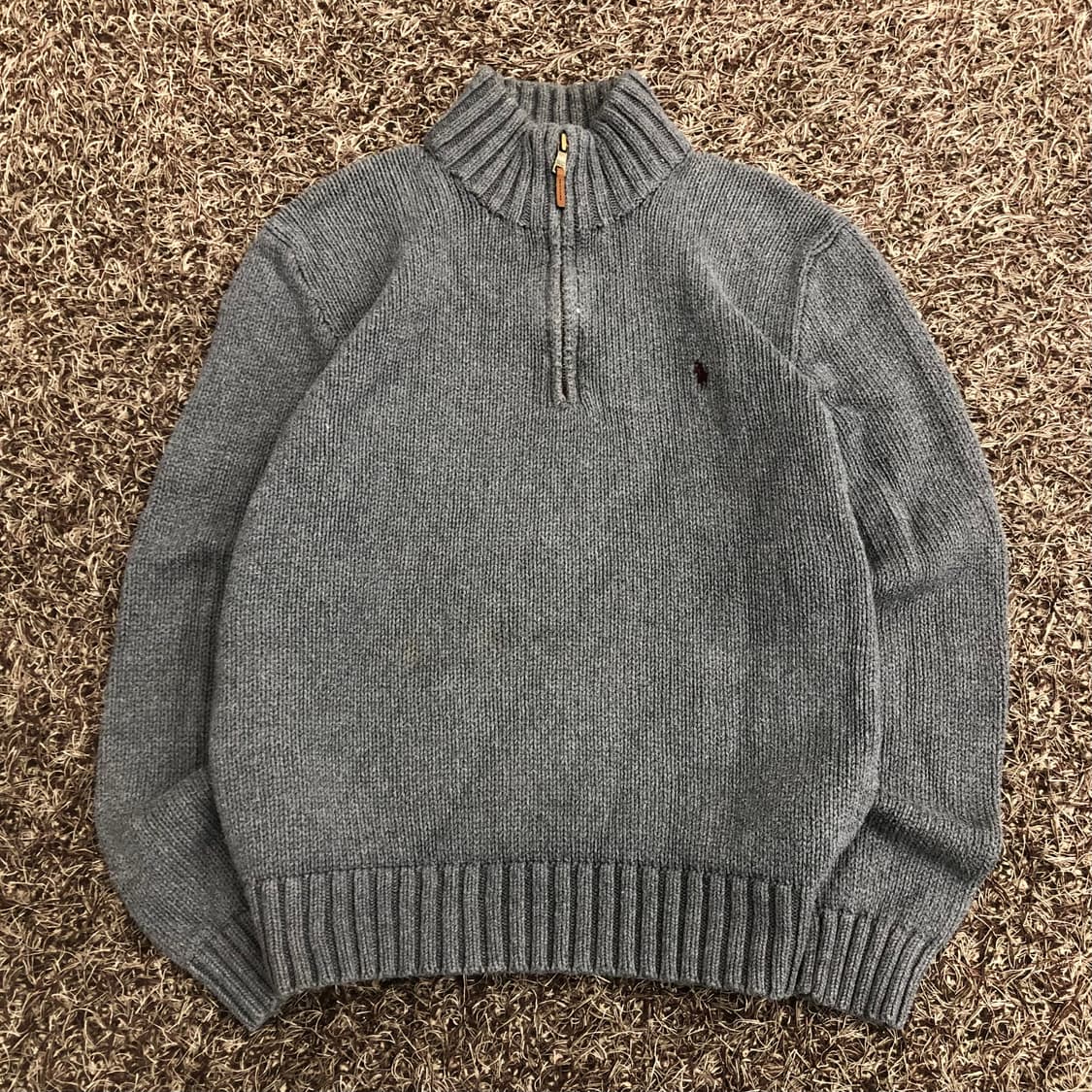 폴로 랄프로렌 하프집업 코튼 니트 상품이미지2