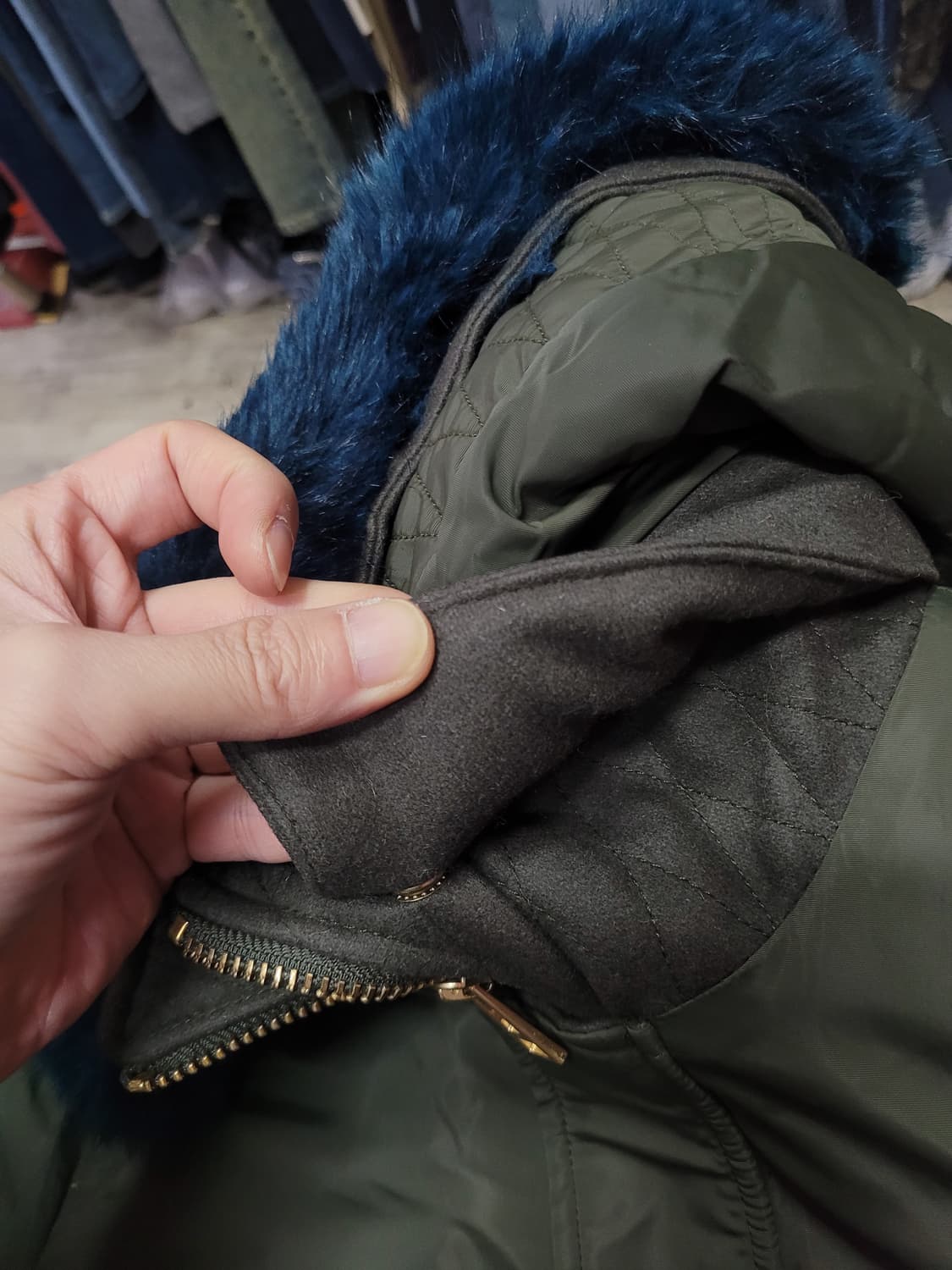 ZADIG&VOLTAIRE 자딕앤볼테르 야상 패딩 점퍼 상품이미지9