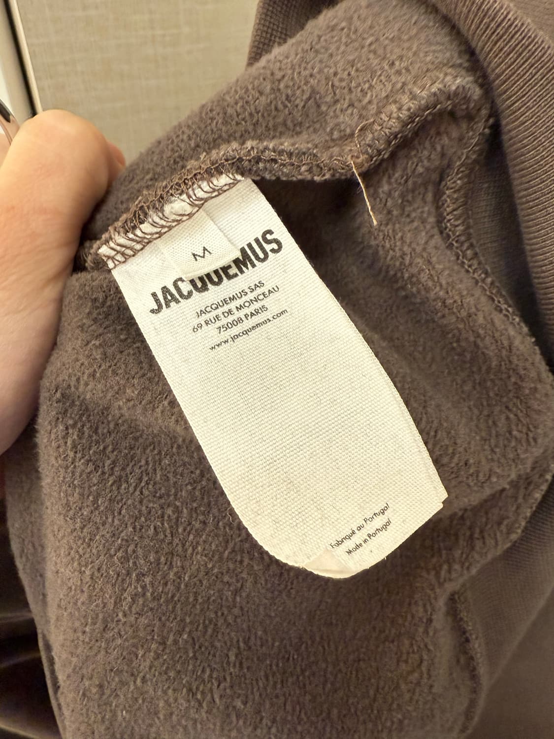 자크뮈스 브라운 후디 Le Chouchou 'Le Sweater 상품이미지3