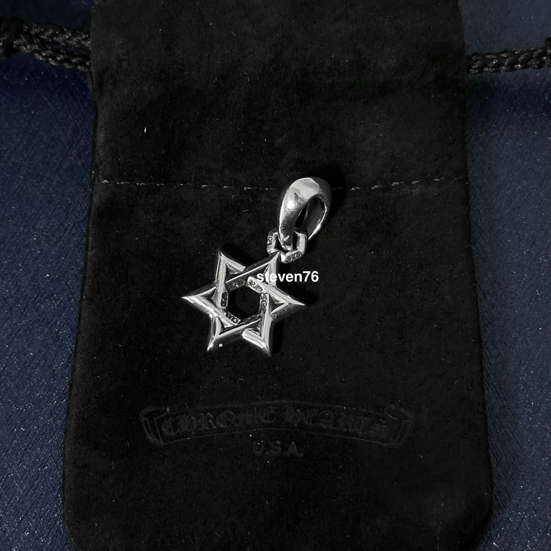 크롬하츠 스타 오브 데이비드 펜던트 새상품 상품이미지2