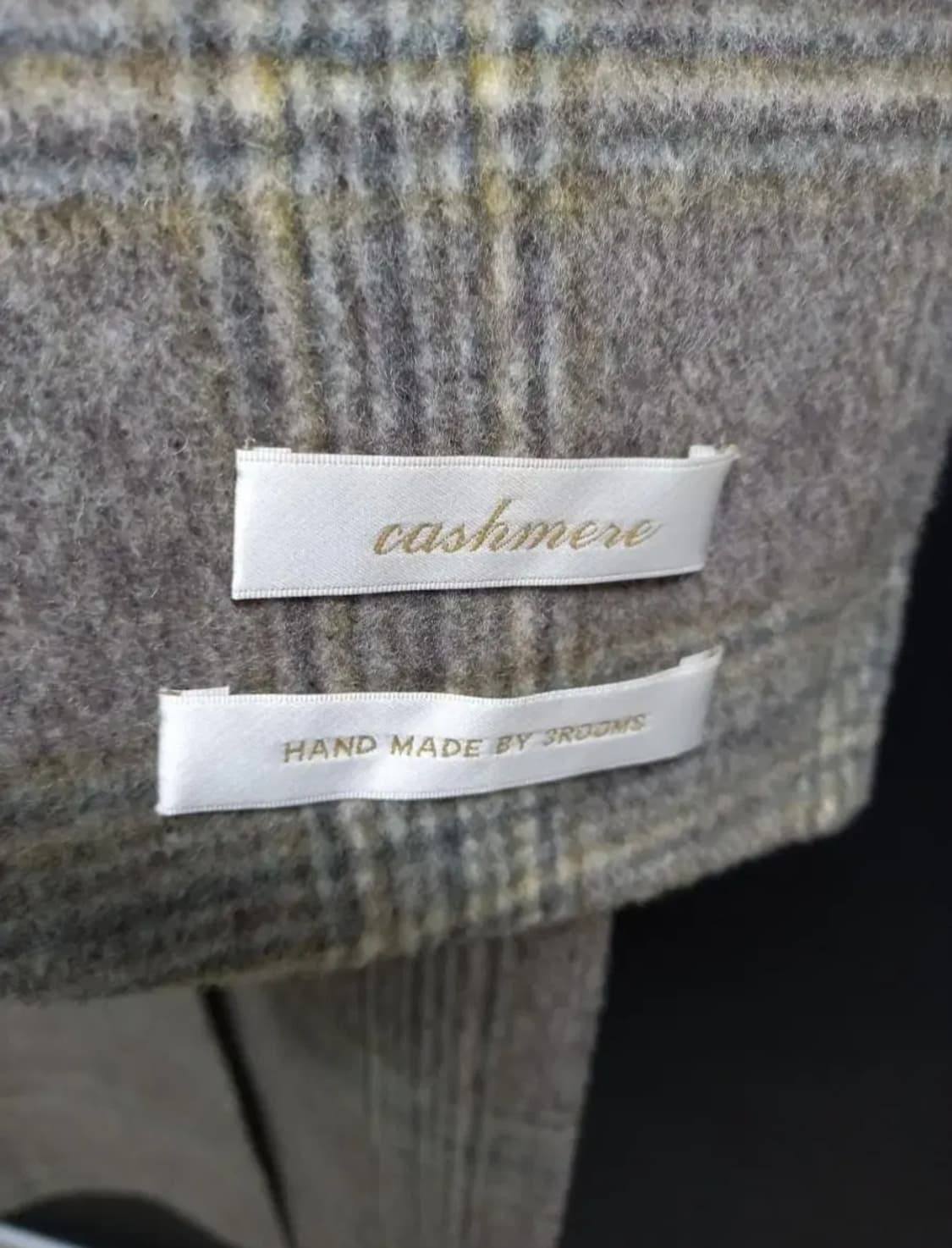 새 3ROOM 핸드메이드 맥시 롱코트 66 상품이미지7