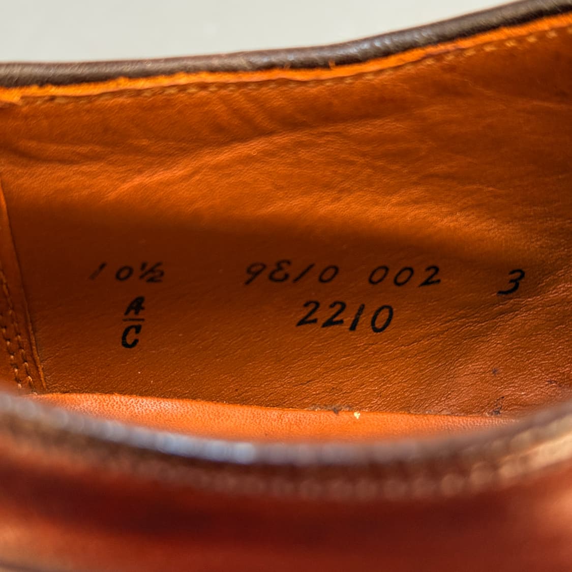 [10.5C] 알든 2210 컬러8 코도반 NST 더비 상품이미지10