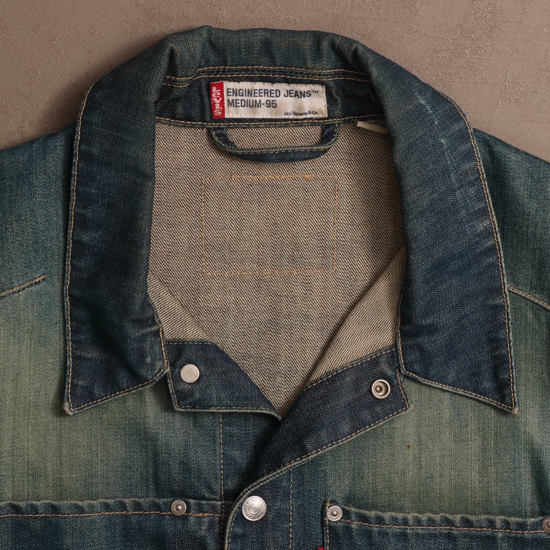 00's 리바이스 엔지니어드 데님자켓 A1484 상품이미지2