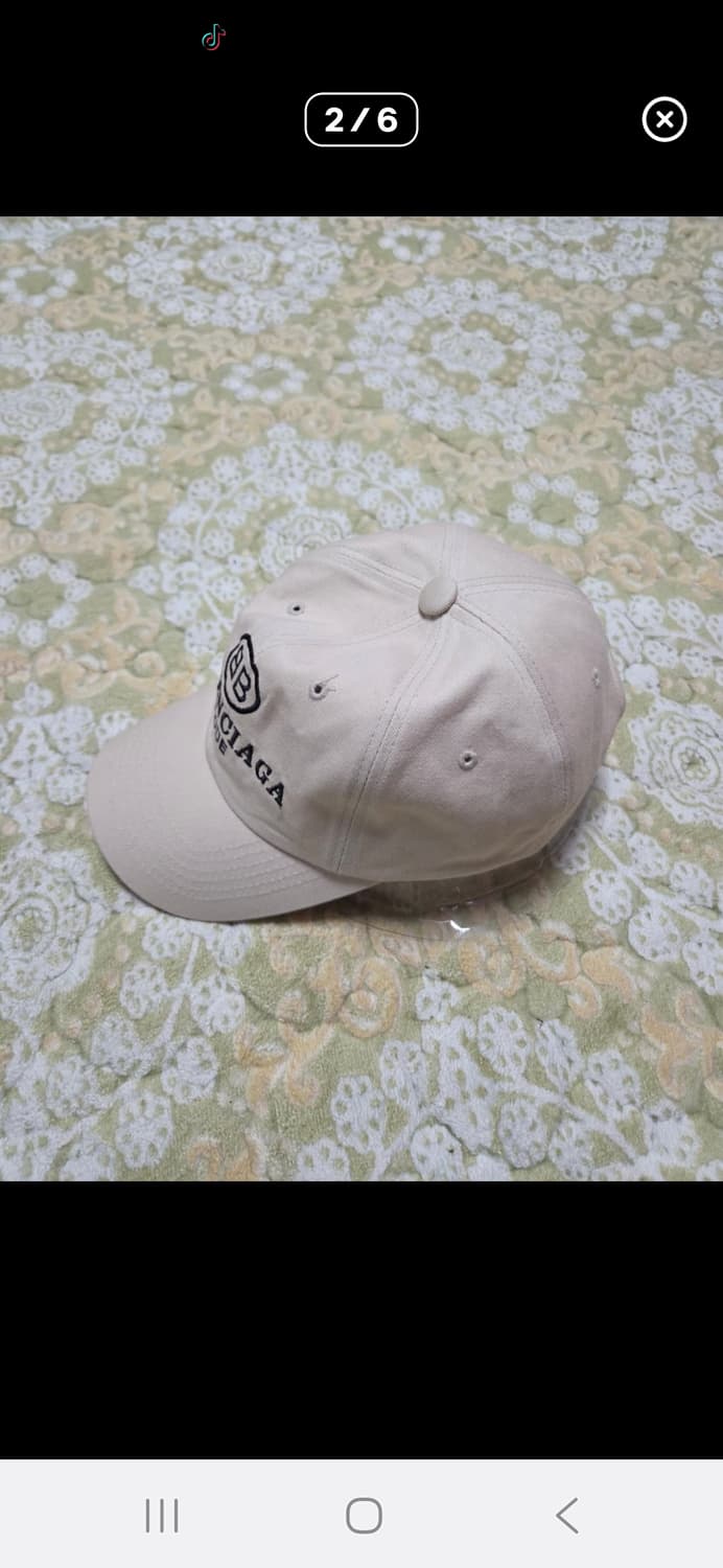 발렌시아가 BB 로고 캡 모자 상품이미지2