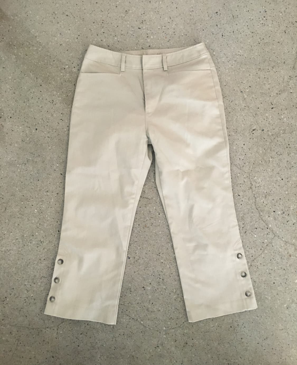 Ribbed Burton Capri Pants 카프리 팬츠 상품이미지1