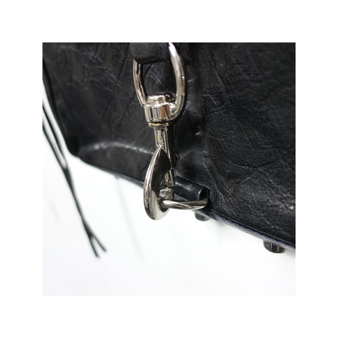 REBECCAMINKOFF 메탈버클 체인 펑크 레더 크로스백  상품이미지8