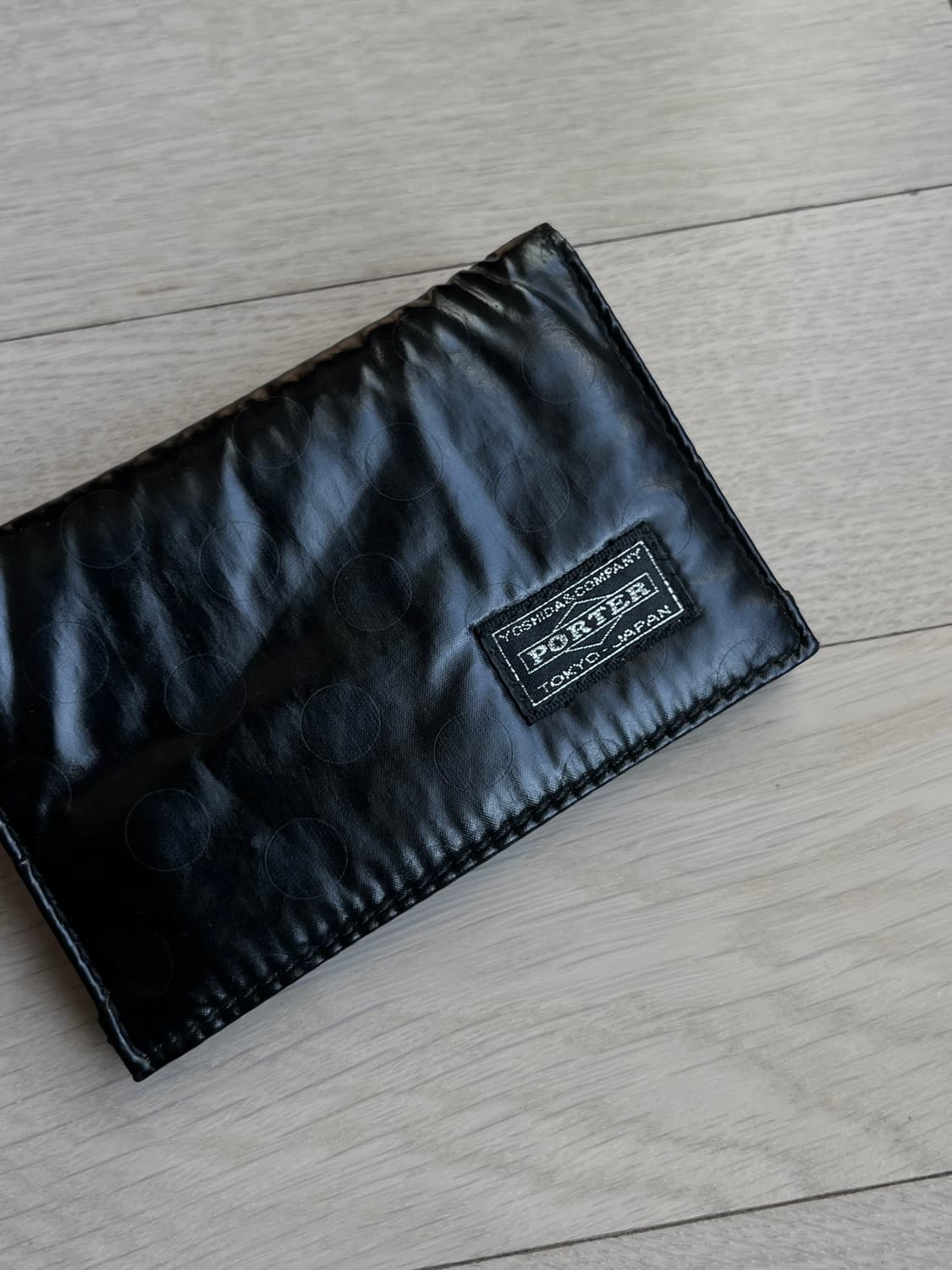 PORTER 포터 도트 카드지갑 블랙 상품이미지3