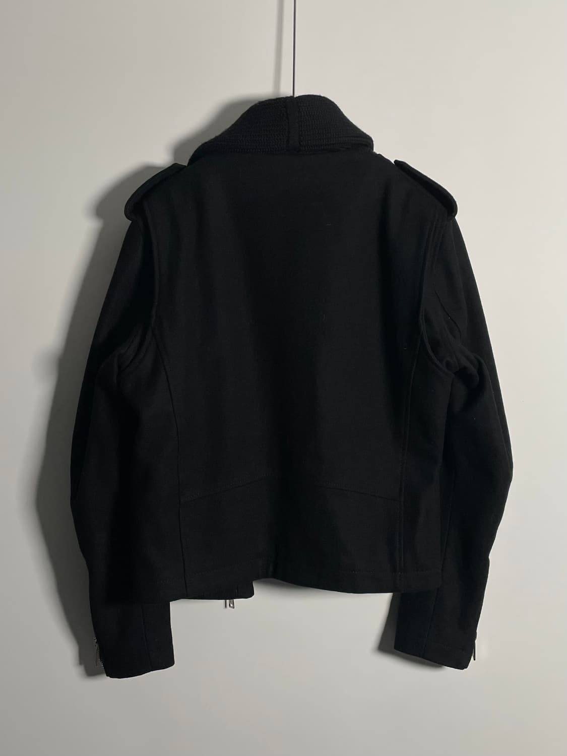 디스퀘어드2 숄카라 울 바이커 자켓 (on.83)   상품이미지5