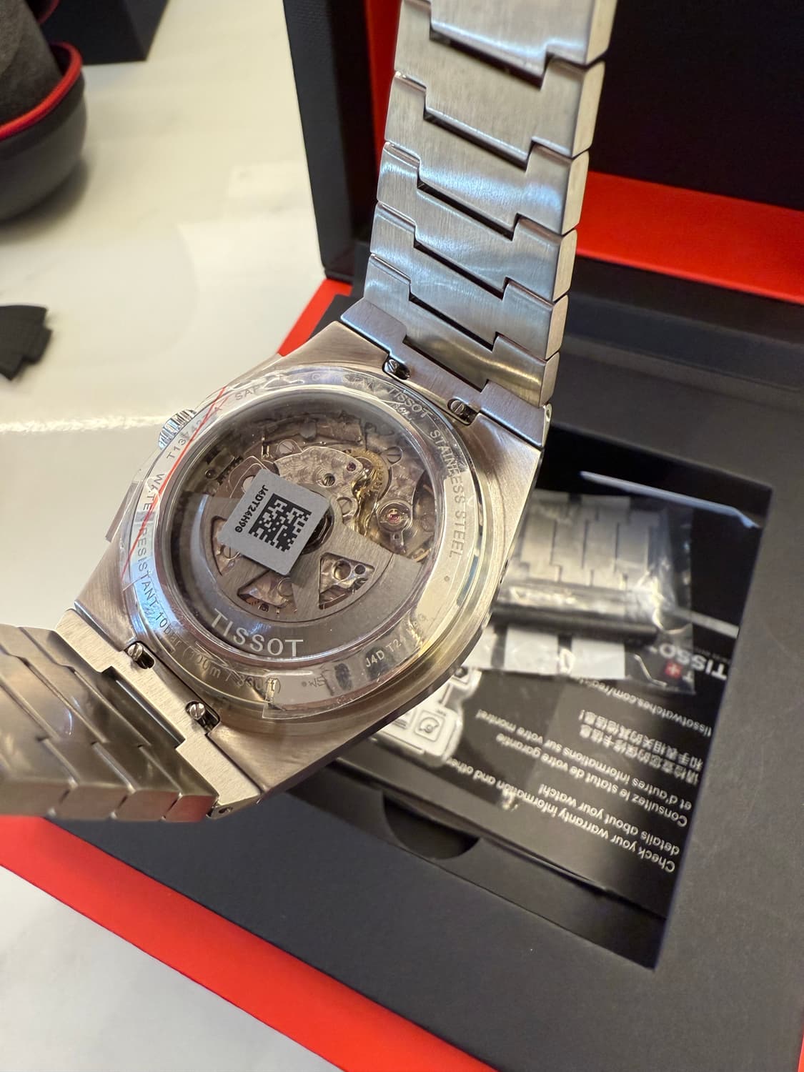 티쏘prx 오토매틱 크로노그래프 그린 상품이미지3