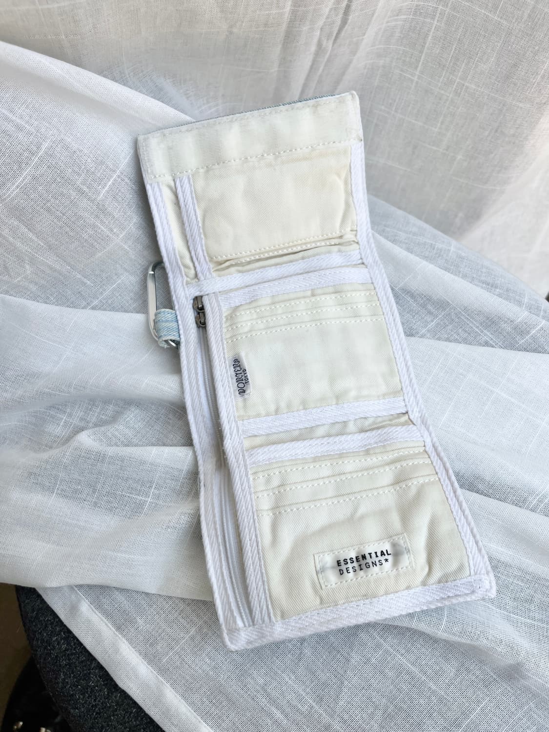 Porter 포터 데님 지갑 라이트 블루 상품이미지7