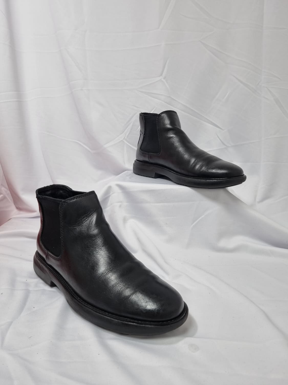 265 핏플랍 스티치 워름 텀블드 첼시 앵클 부츠 워커 상품이미지4