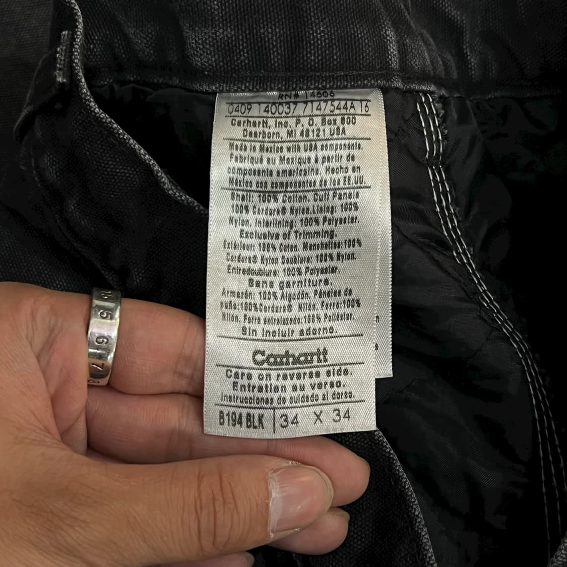  칼하트 b194 더블니팬츠 y13361 상품이미지8