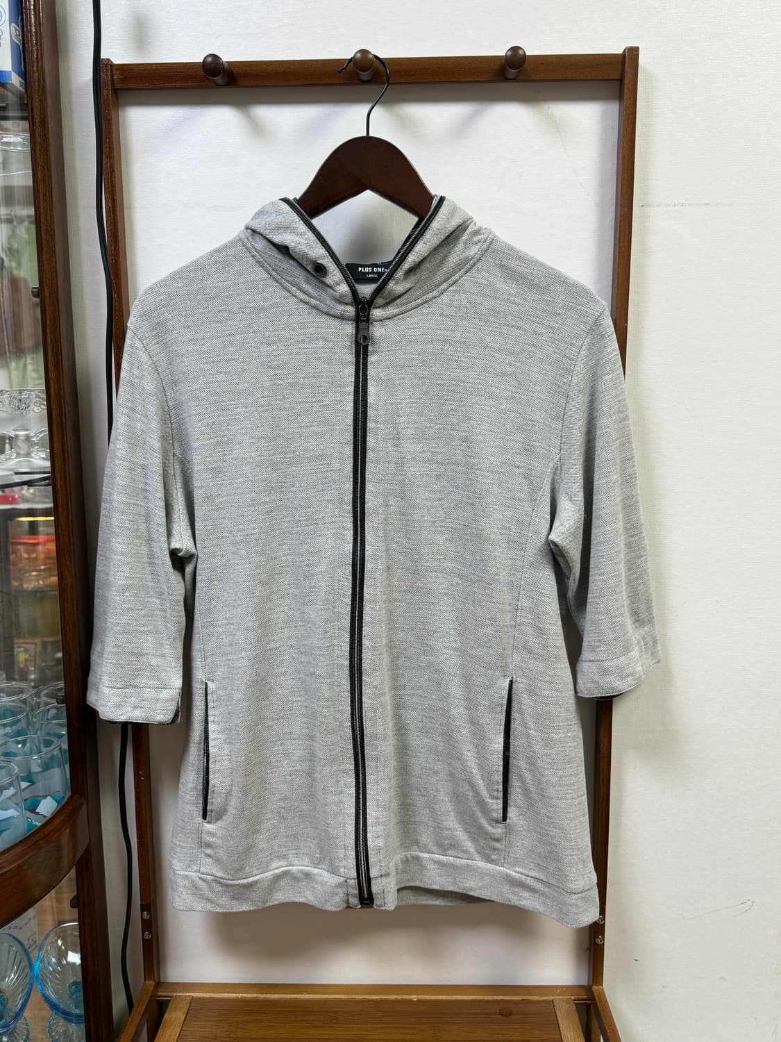 풀 집업 7부 반팔 상품이미지1