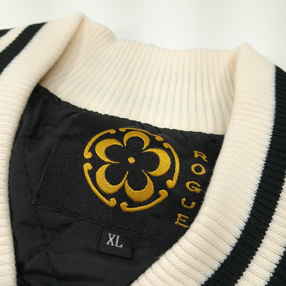 CL800 [새상품] XL 로그 00s 새틴 백룡 스카잔 자켓 점퍼 상품이미지3