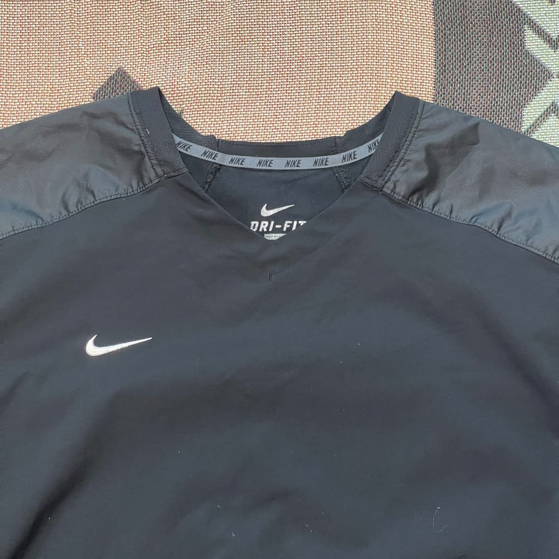 나이키 스우시 웜업 바람막이 빈티지 나일론 맨투맨 상품이미지3