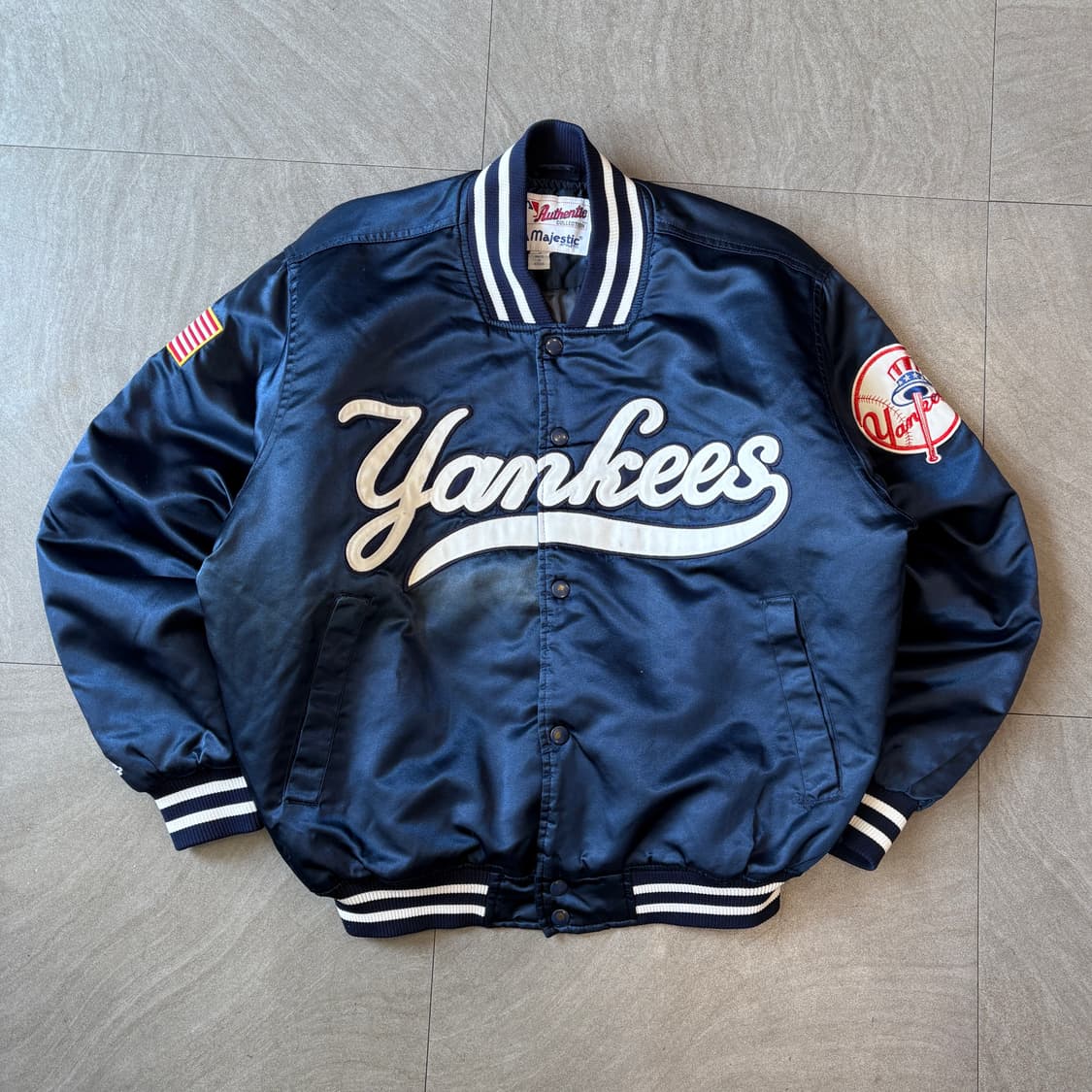마제스틱 MLB 뉴욕 양키스 스타디움자켓 상품이미지1