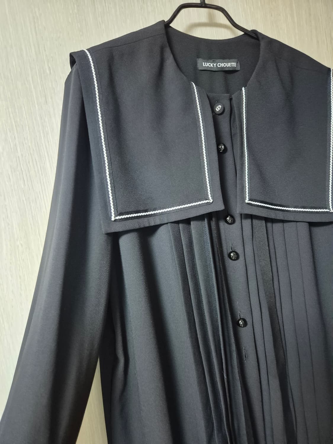 (23년) 럭키슈에뜨 모디피이드 플리츠 미디 드레스 38 상품이미지6