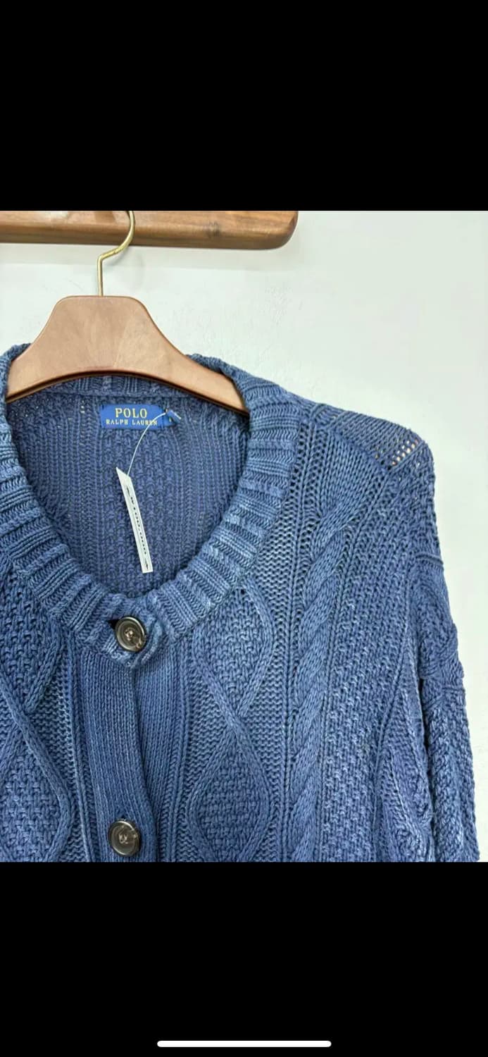 폴로랄프로렌 신형 아메카지 케이블 스웨터 재킷 H984 상품이미지4