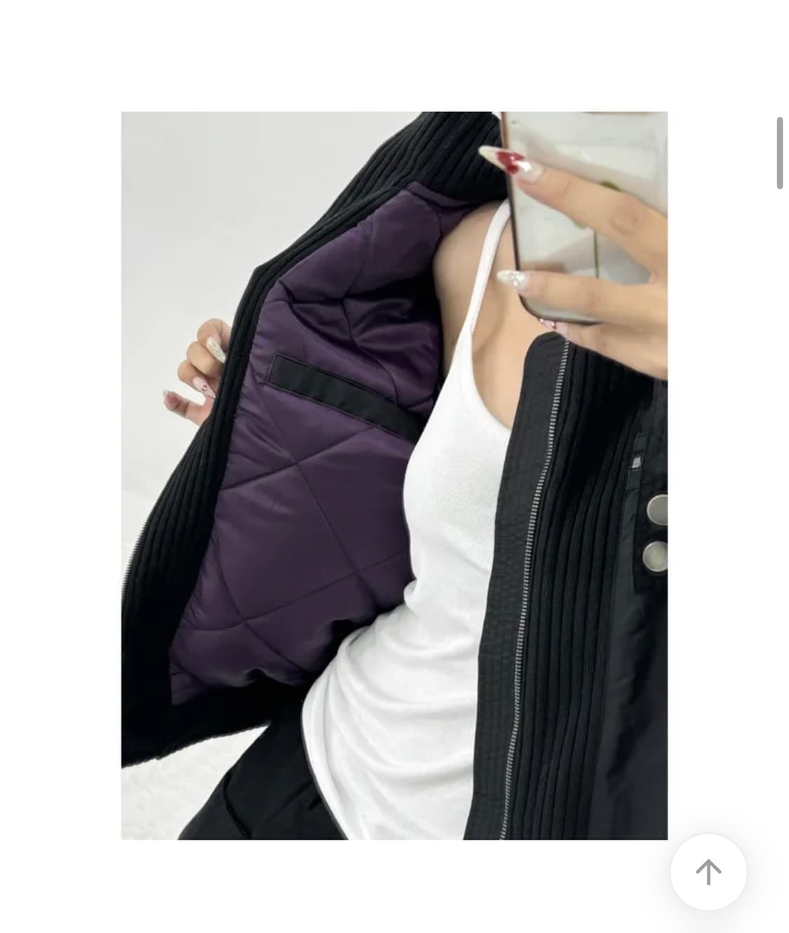 키미스 ma-1 누빔패딩집업 상품이미지2