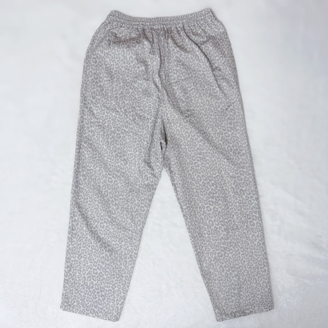 ichi 오네갸루 히메갸루 파스텔 레오파드 호피 와이드 팬츠≽^•⩊•^≼ 상품이미지4