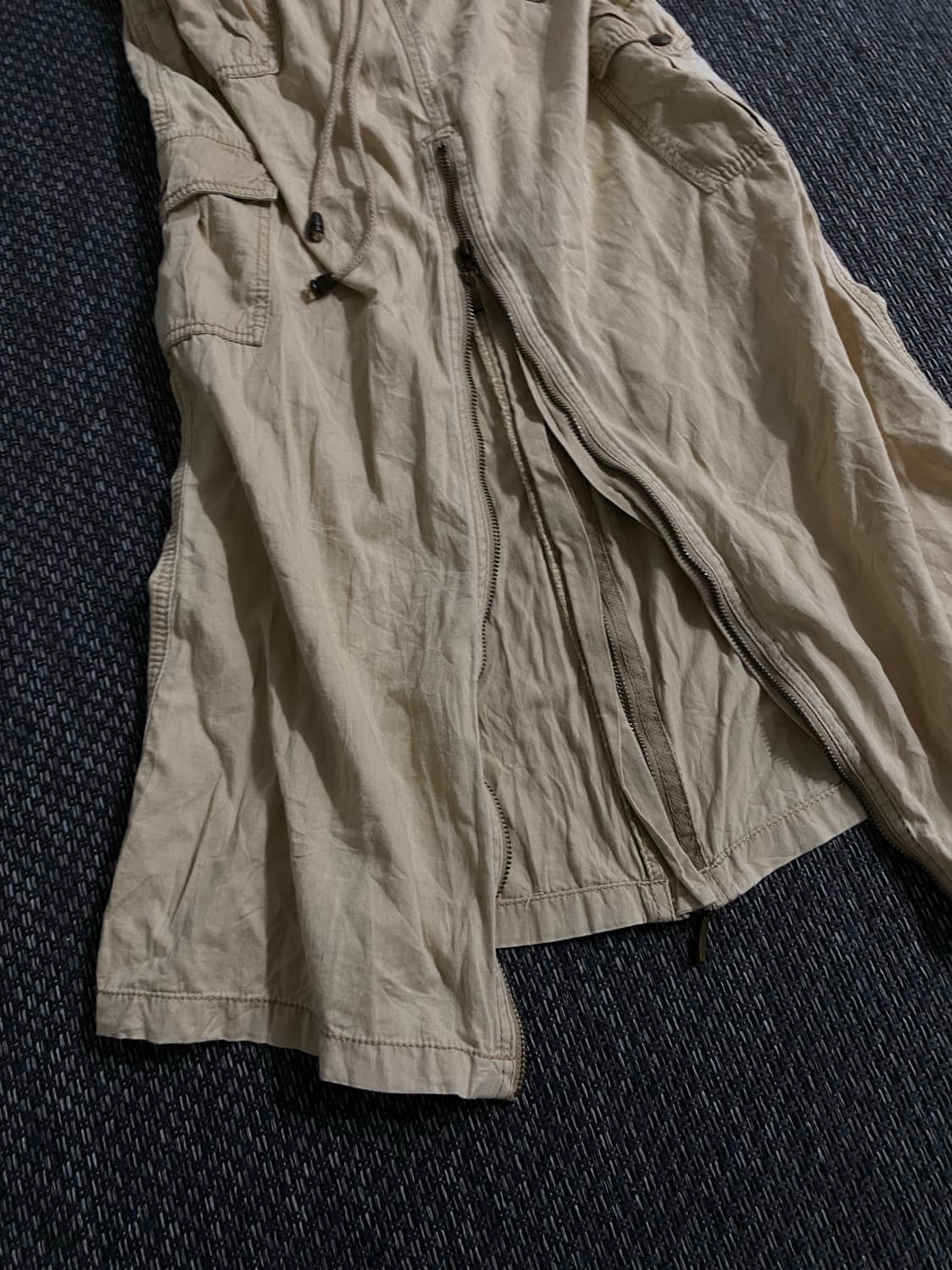 [CECIL McBee]2000s Beige Zip 고아 GOA 상품이미지6