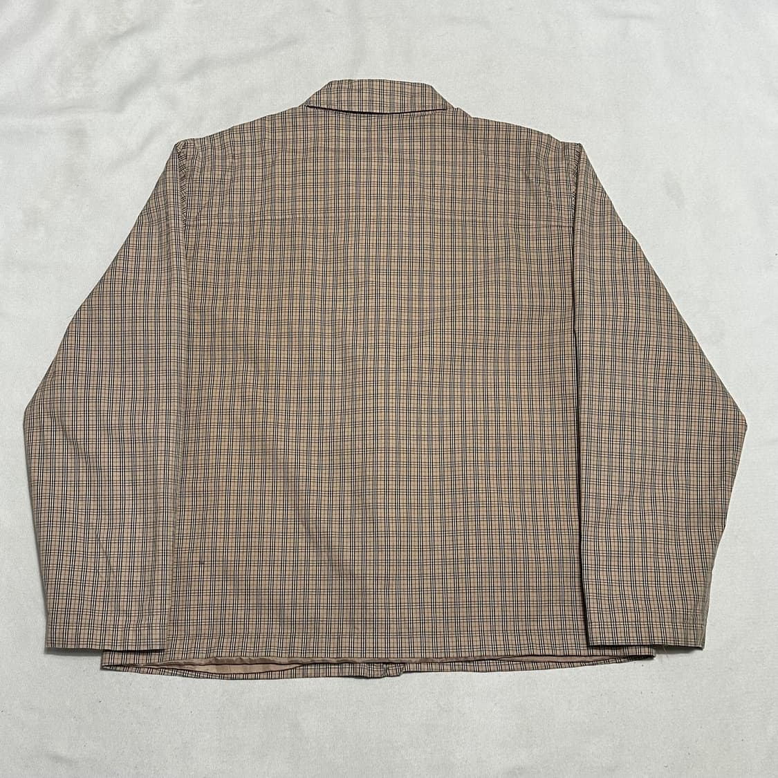 XL 버버리 노바체크 블루종 상품이미지3