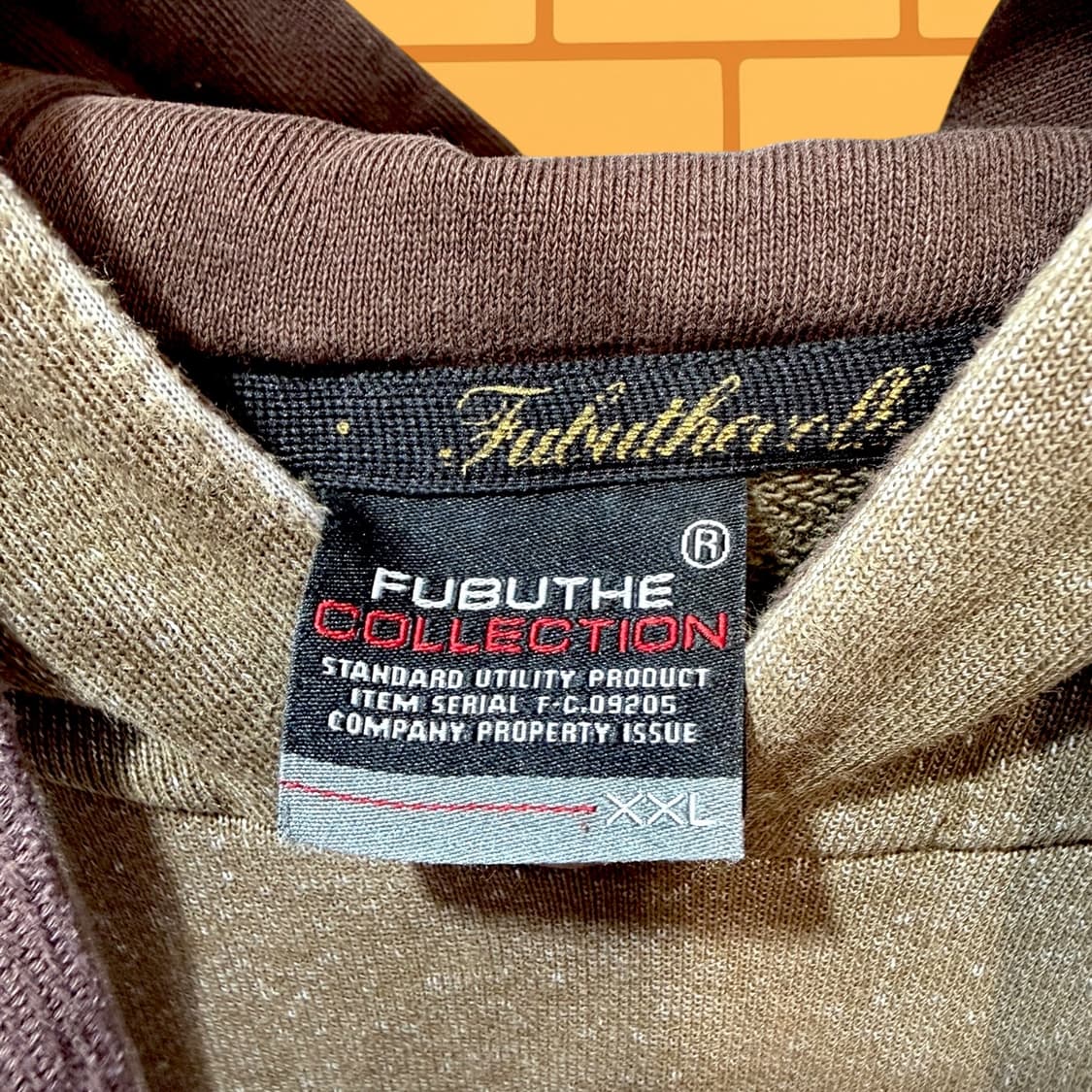 후부 FUBU 더 컬렉션 빈티지 스웩 후드 티셔츠 (XL) 상품이미지3