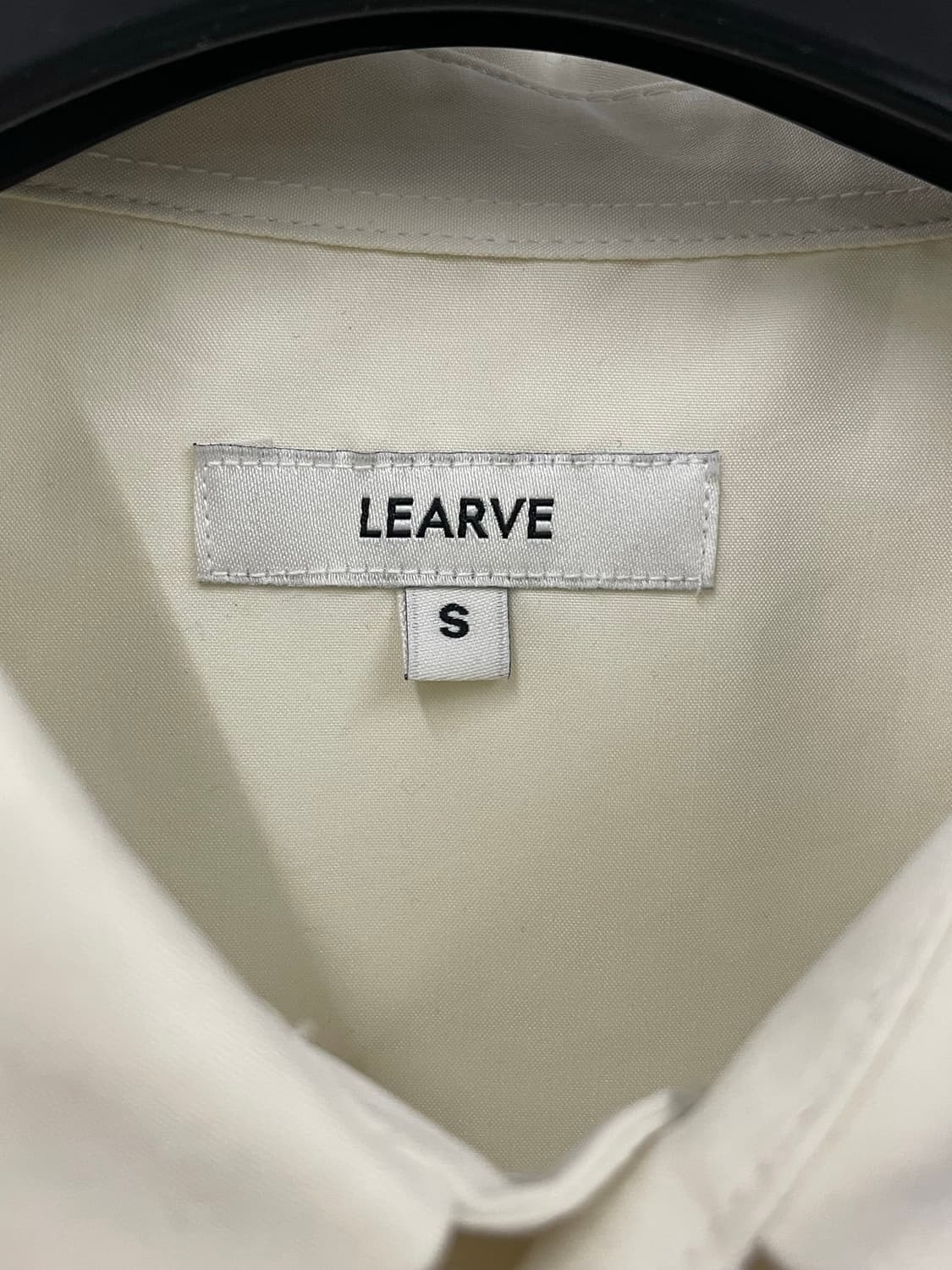르아브 셔츠 화이트 S 상품이미지4