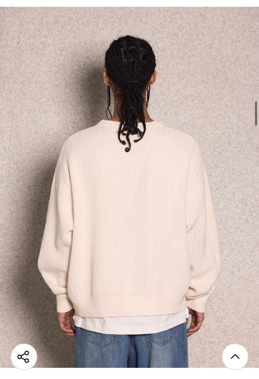 (L) 마틴플랜 Answer Key Vintage Knit 니트 판매 상품이미지8