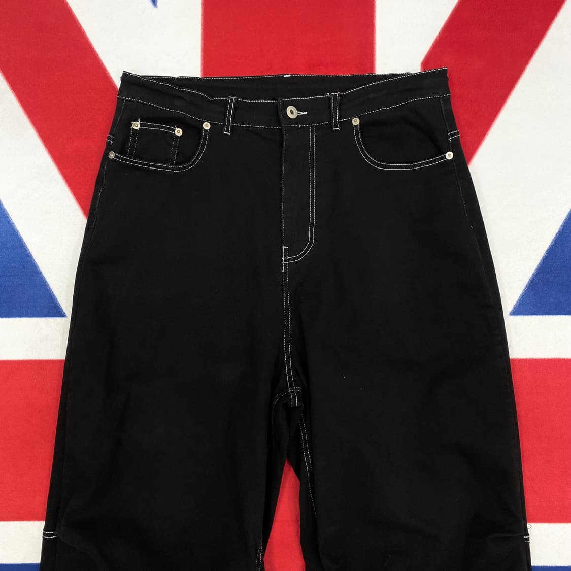 빈티지 와이드팬츠 실측32-34 상품이미지2