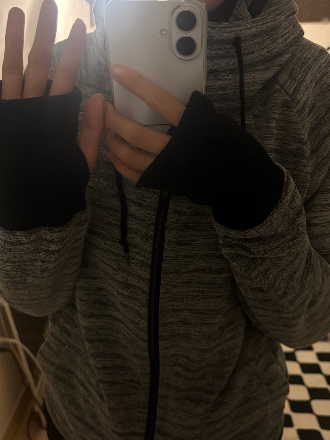 일본빈티지 펑크코어 후드집업 상품이미지3